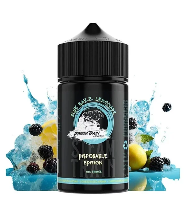 steam terror blue razz lemonade