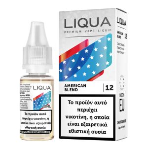 Liqua American Blend 12mg 10ml Υγρό Αναπλήρωσης